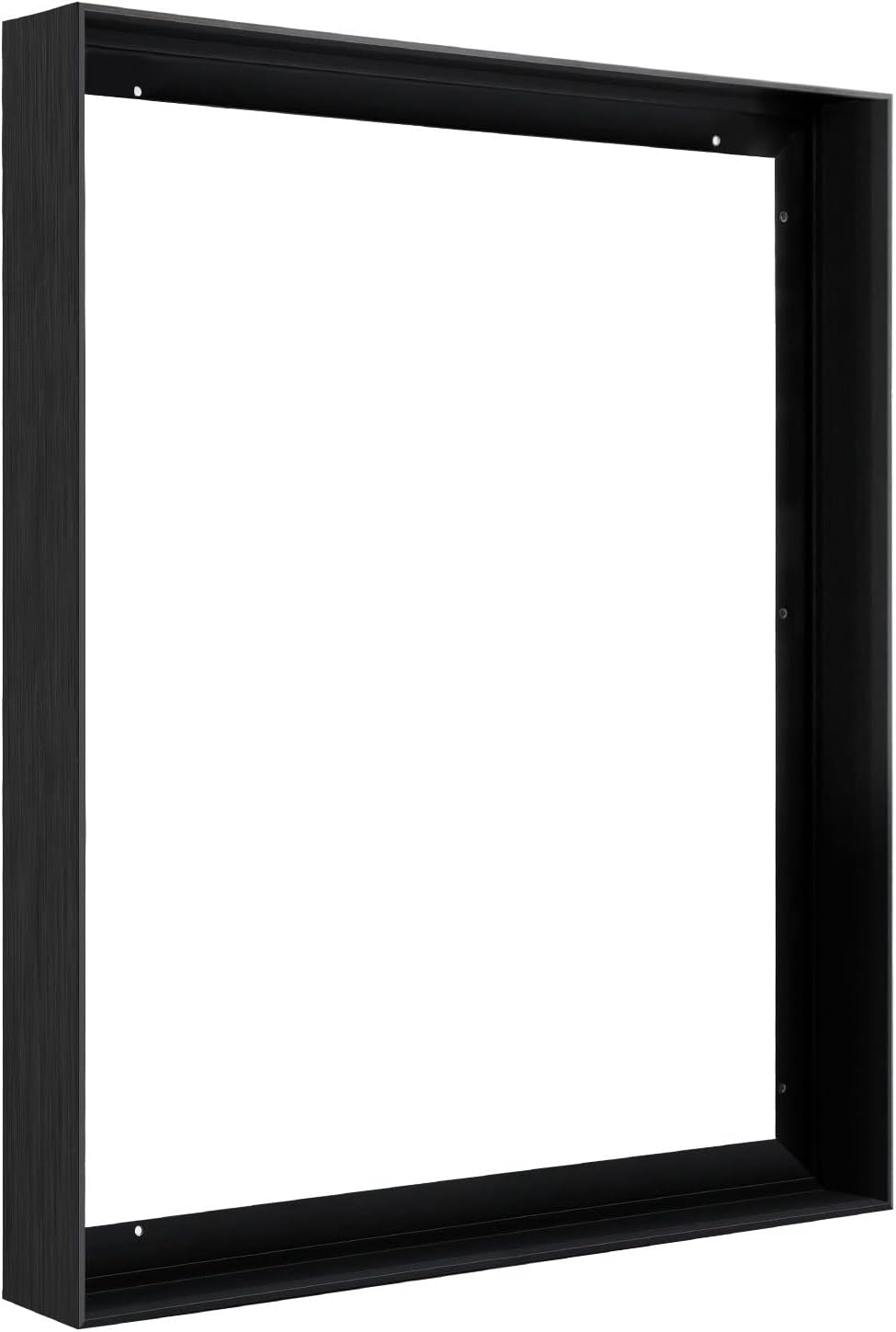 Canvas Floater Frame for 40x60 Oil Paintings, DIY Metal Square Floating Frame with 1.5 Inch Deep for Art Prints Artwork Landscape Portrait Living Room Wall Decor (Black)