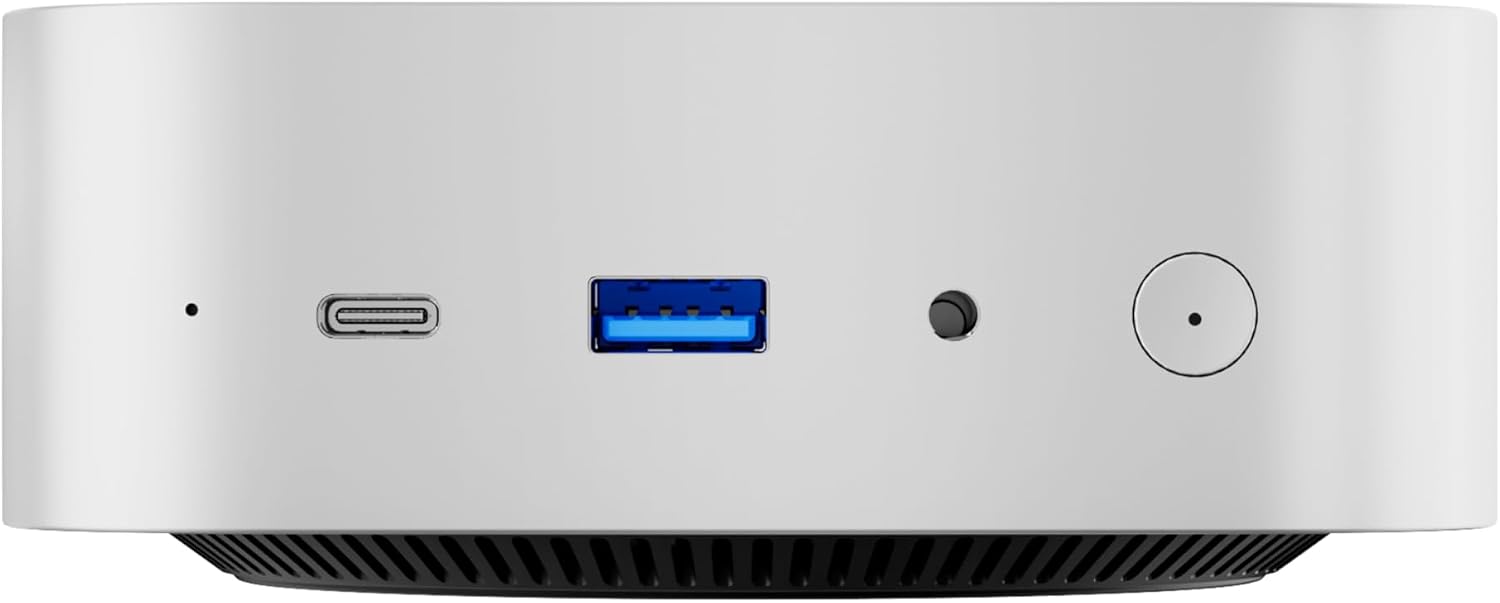 Mini PC Intel Core i3-1215U (6C/8T),(Beats 5500U) 12GB RAM 512GB SSD, Dual M.2 NVMe & SATA, Triple 4K@60Hz, USB-C, WiFi 6 BT5.2, Small Desktop Computer