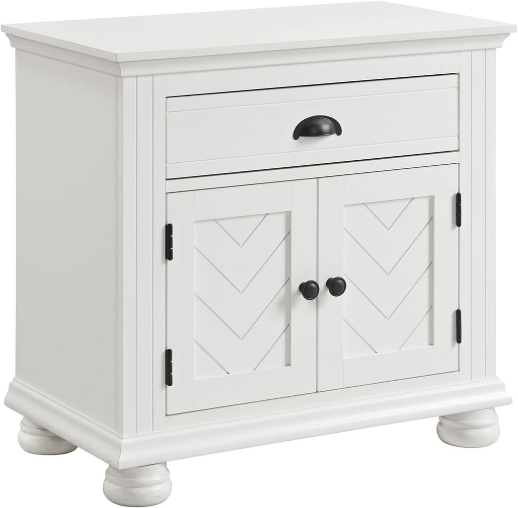 Picket House Furnishings Conaughey Full Panel 5PC Bedroom Set in White