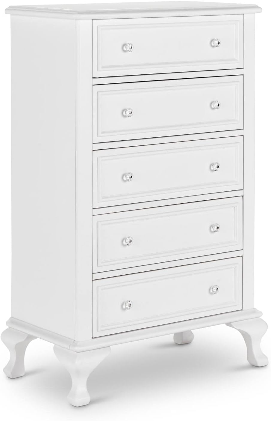 Picket House Furnishings Jenna 6 Piece Full Bedroom Set in White