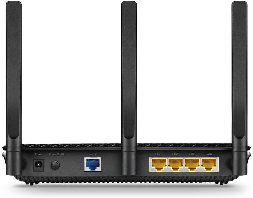 TP-Link AC2300 Smart WiFi Router - Long Range RangeBoost, MU-MIMO, Wave 2 Tech, VPN Function, Dual Band, Gigabit, Works Alexa, Integrated Anti-Virus & QoS(Archer C2300) (Renewed)