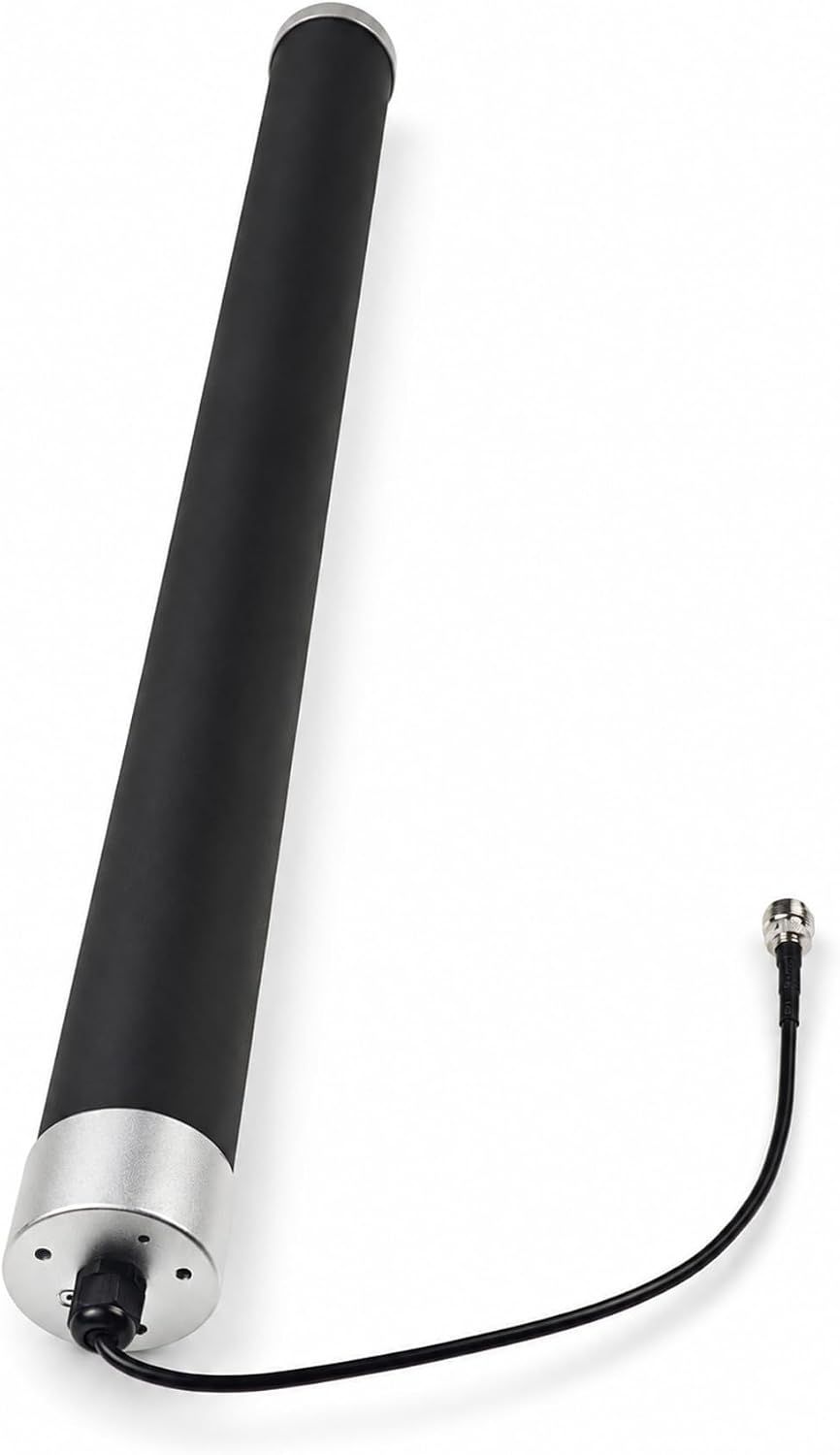 Omni Directional Outdoor 4g 5g LTE GSM Cellular Antenna Set for Cell Phone Signal Booster/Modem/Router/Hotspot with 32ft Cable SMA TS9 RPSMA Connector High Gain Long Range