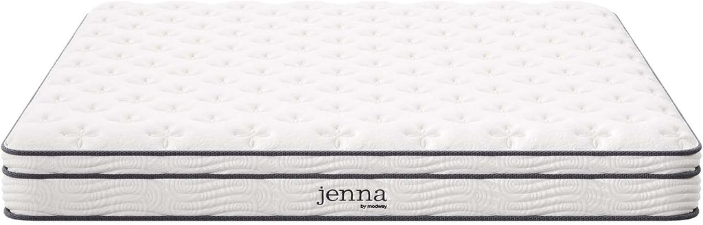 Modway Jenna 8' Innerspring and Memory Foam King Mattress With Individually Encased Coils