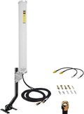 Outdoor External 2x2 MIMO Antenna, Omni 4G/ 5G/ LTE Cellular Antenna Compatible with t Mobile 5g Home Internet/Modem/Router/Cell Signal Booster, with 5 m/ 10 ft Cable SMA Male/ ts9 Adapter/Bracket