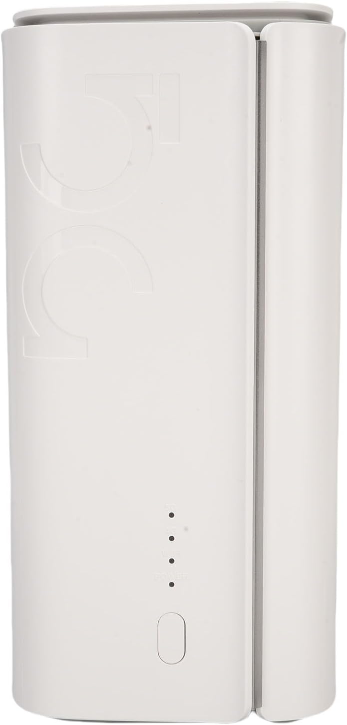 Sanpyl 5G CPE Router with SIM Card Slot, NSA SA WiFi 6 2.4GHz 5.8GHz Dual Band Modem for Home Office Indoor, Wireless Internet Router Support 50 Users (US Plug)