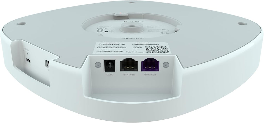 Extreme Networks AP5010-WW Indoor Tri-Radio WiFi 6E Access Point, 4x4:4 MIMO, 2.4/5/6 GHz, Multirate Port, Internal Antennas, Universal LLW, World SKU, Enterprise Wireless, High-Density, Cloud-Ready