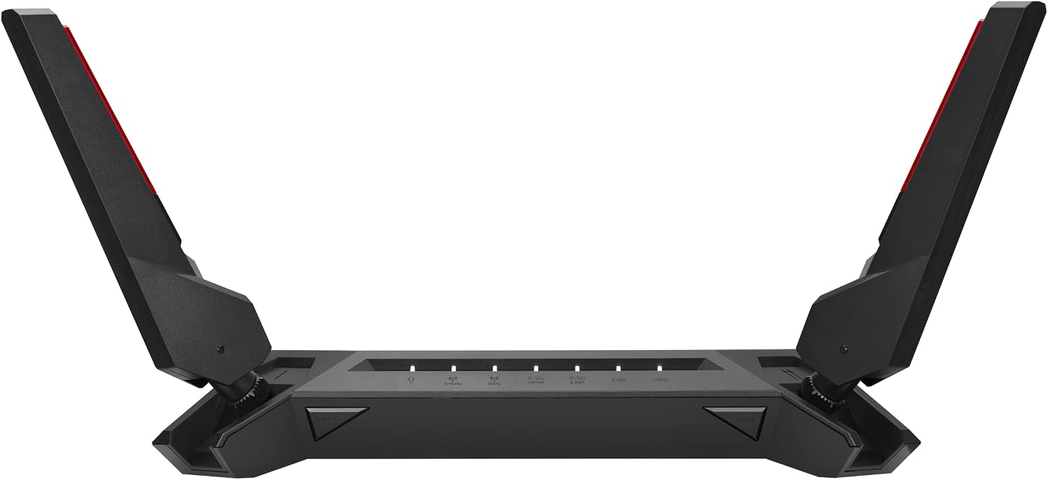 ASUS ROG Rapture WiFi 6 AX Gaming Router (GT-AX6000) - Dual Band 2.5G WAN/LAN Ports(Renewed)