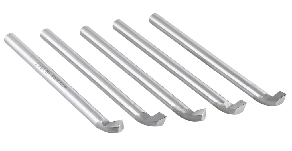 Accusize Industrial Tools 3/8 inch 6 pcs H.S.S. Internal Threading and Boring Tool Set, 2663-2003