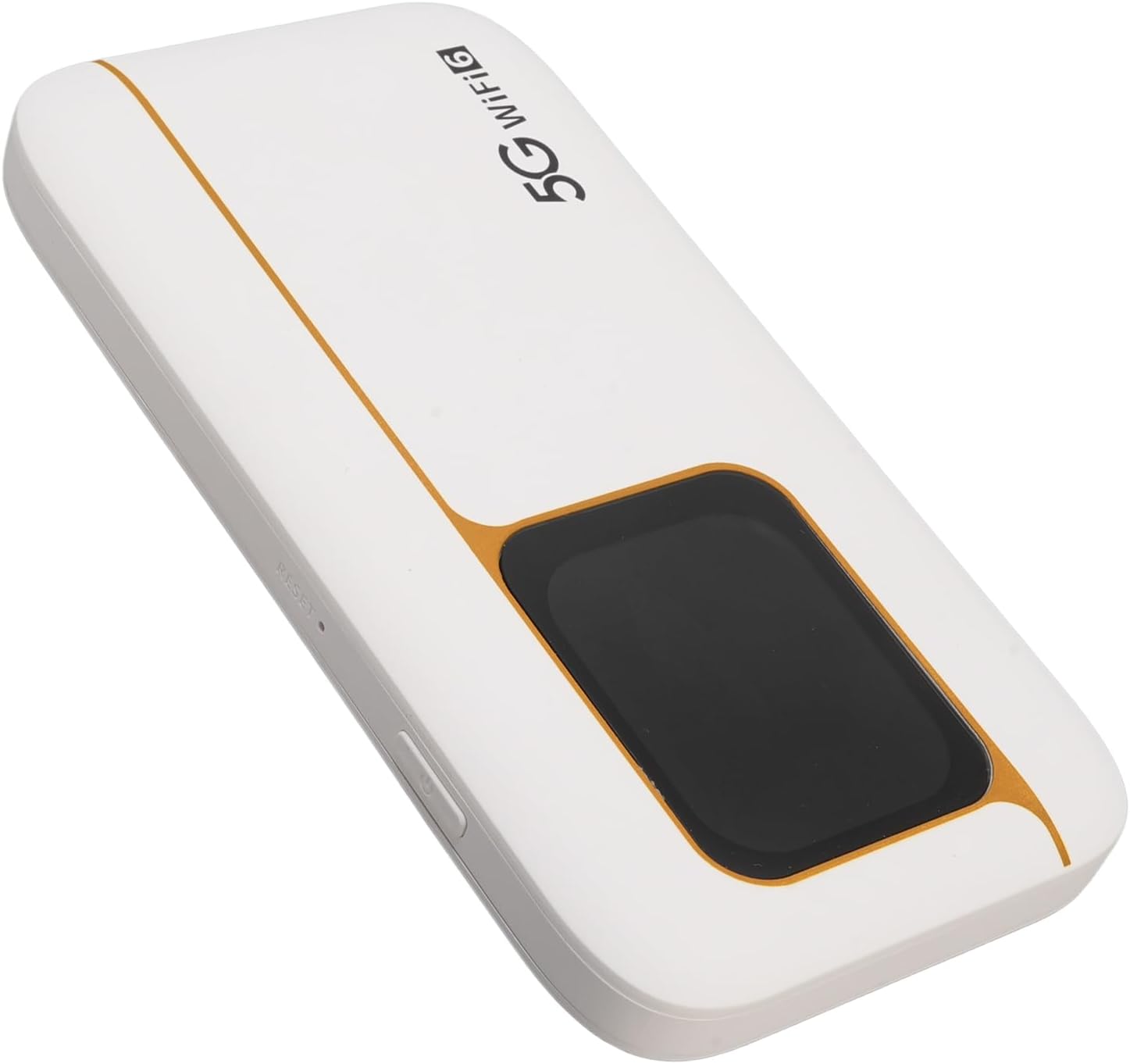 Fast 5G Mobile Hotspot WiFi 6 Router 7100mAh Portable Router IP67 Design Material ABS White 5.35x2.83x0.63in