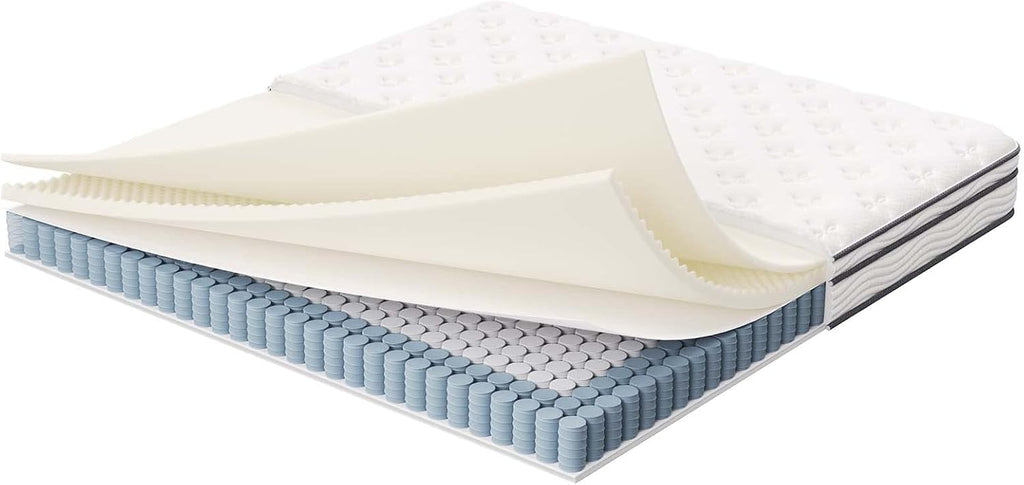 Modway Jenna 8' Innerspring and Memory Foam King Mattress With Individually Encased Coils