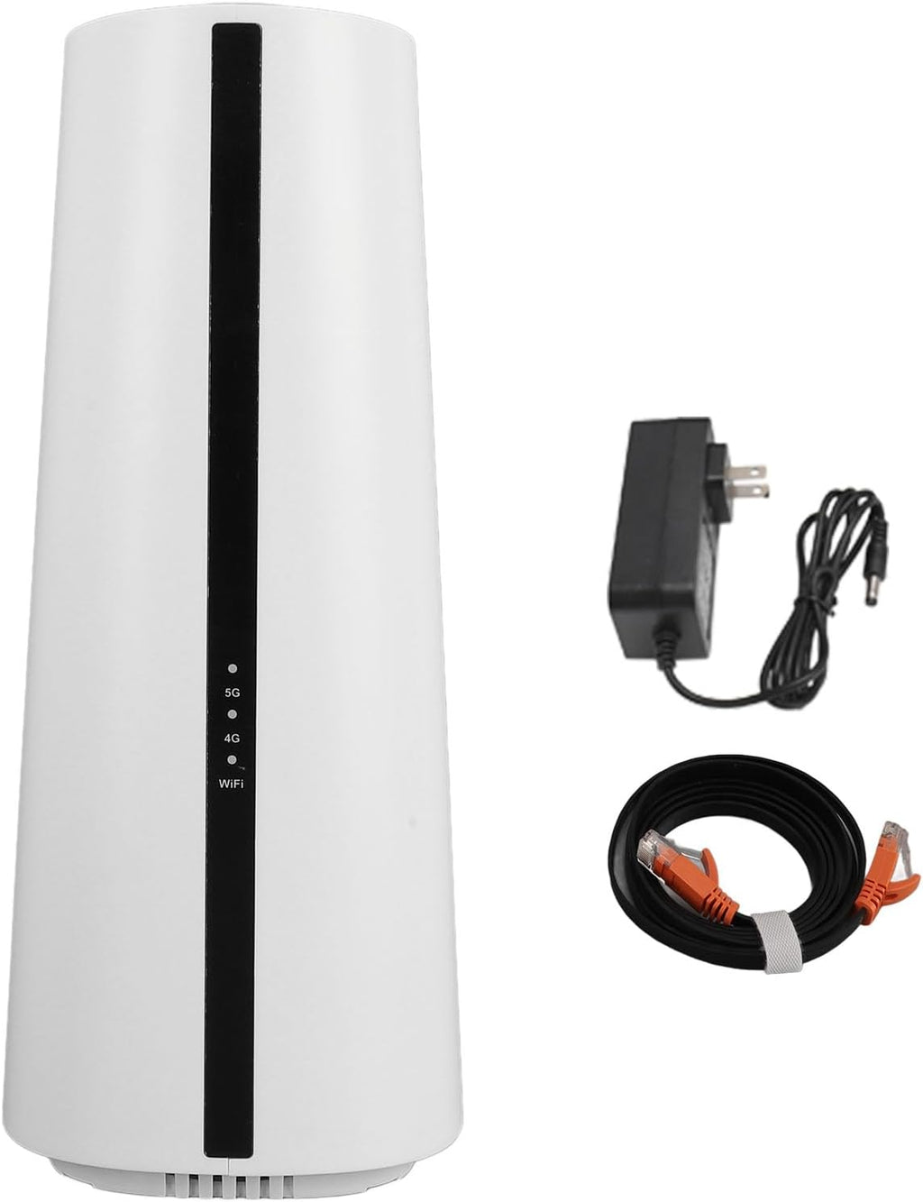 5G CPE Router with SIM Card Slot, 5G NR NSA SA Dual Band Home Router with Built in Antennas, Wire less Internet Router for Home Office Indoor, 64 Users Support (US Plug 100 to