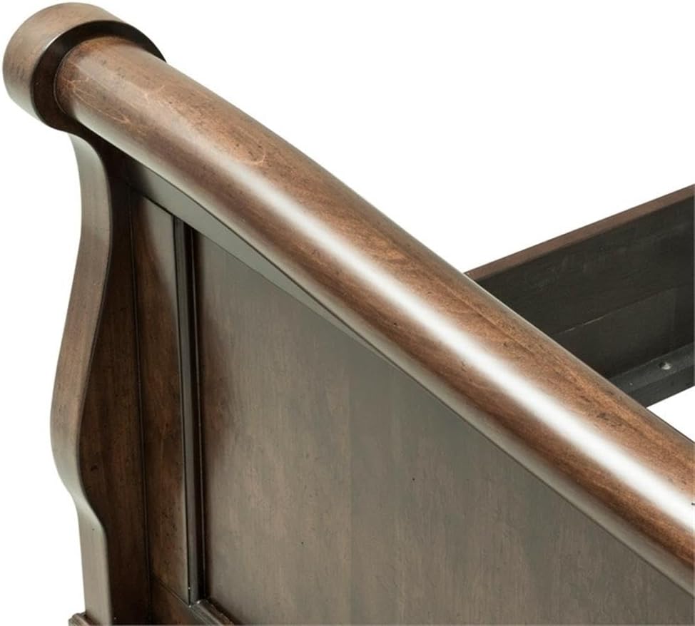 Liberty Furniture Industries Rustic Traditions Queen Sleigh Bed, Cherry