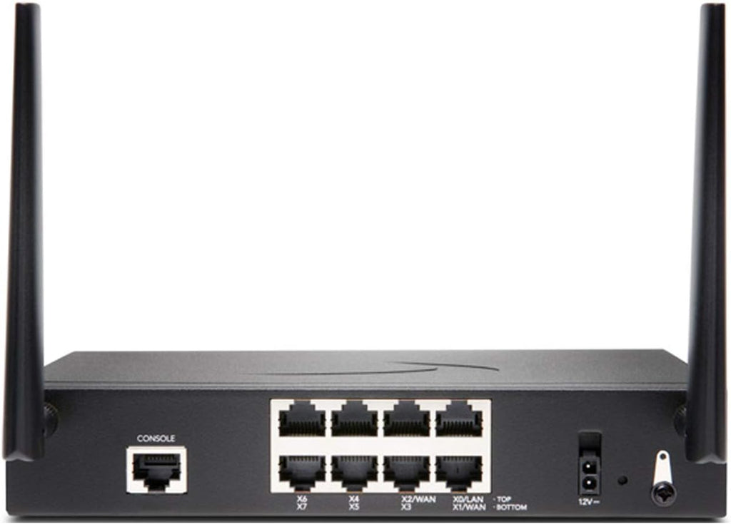 SonicWall TZ370W Wireless TotalSecure | 1YR Advanced Edition | TZ370W Gen7 Firewall with 1 Year Advanced Protection Service Suite | SMB Unit with SD-WAN and Malware Protection (02-SSC-6826)