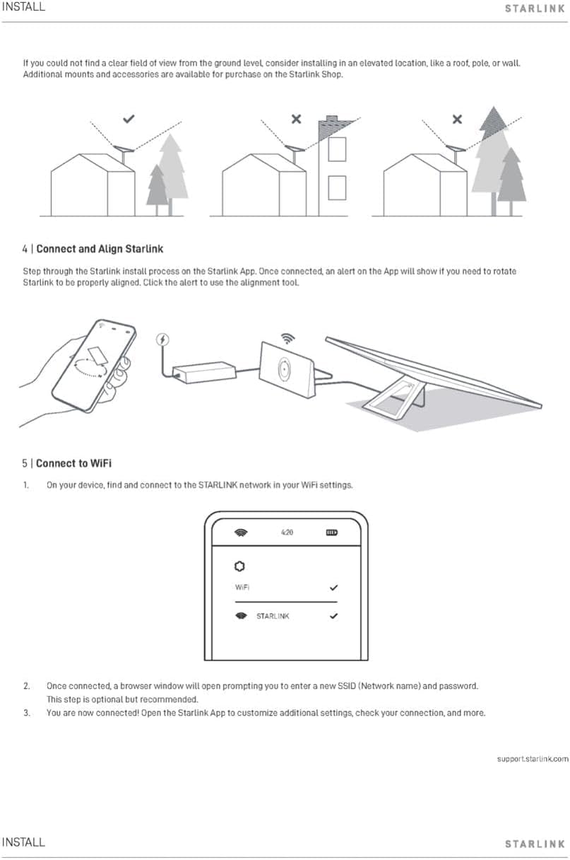 STARLINK Mesh Router Standard (Gen 3) with WiFi 6 – Compatible with Gen 2 Rectangular & Gen 3 Standard Dishes – Dual-Band, Seamless Coverage, White (UTR-32)