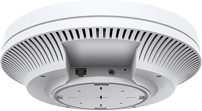 TP-Link Omada WiFi 6 High Density Wireless Access Point - AX3600 Dual Band, 2.5G Port, PoE+ or DC Powered, DC Adapter Included, 5yr Warranty, 8 Spatial Streams, Business WiFi Experience(EAP660 HD)