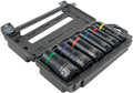 Klein Tools 66010 2-in-1 SAE Impact Socket Set, 6-Piece Tool Set with 12-Point Deep Sockets with 1/2-Inch Drive, Includes Tool Case