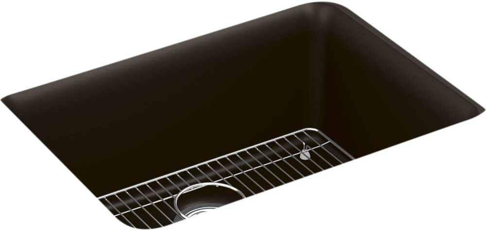 KOHLER K-28001-CM2 Cairn Sink, 24 in, Matte Brown