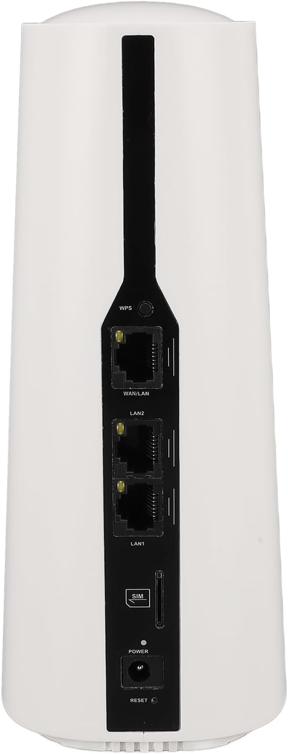 5G Wire Less Internet Router, Support 64 Users, Full Band Gigabit 2.4G Plus 5.8G CPE Dual Band WiFi6 Router for Home and Office (US Plug 100‑240V)