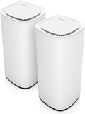 Linksys Velop Pro 7 WiFi Mesh System | Two Cognitive Mesh Tri-Band routers with Over 10 Gbps Speeds | Whole Home Coverage up to 6,000 sq. ft. | Connect 200+ Devices | 2 Pack MBE7002 | 2023 Release