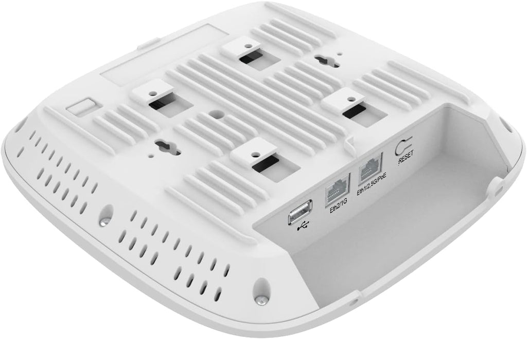 Cambium Networks XE3-4 Indoor Tri-Radio Wi-Fi 6/6E Access Point - 802.11ax 2x2/4x4 5GHz/6 GHz, Omnidirectional Antenna, 2.5 GbE + 1 GbE Ethernet, Cloud MGMT, 6.6 Gbps Data Rate, High Capacity (CA)