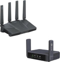 GL.iNet GL-BE6500 (Flint 3e) WiFi 7 Router & GL.iNet GL-BE3600 (Slate 7) Portable Travel Router