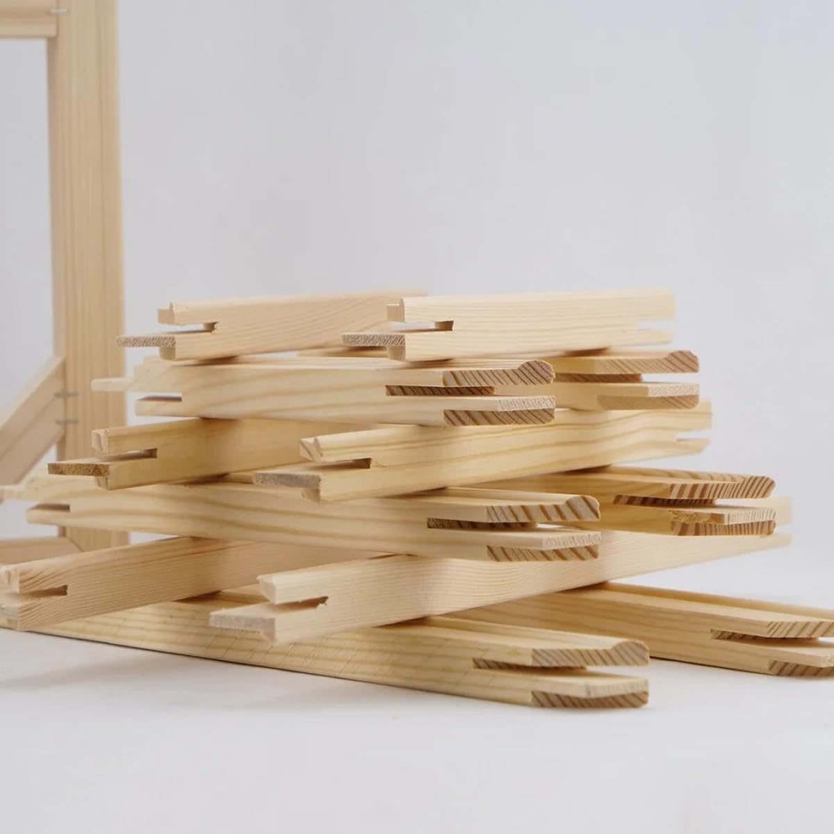 Wood Canvas Stretcher Bars 80cm x 120cm Wooden Art Frames Sturdy Stretcher Frames for Oil Paintings, Paint by Numbers & Posters