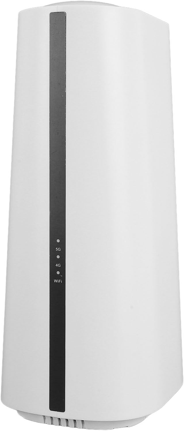 5G CPE Router, 2.4G 5.8G Dual Band NR SA NSA 5G Cellular Router with Sim Card Slot 1800Mbps High Speed Indoor Wire Less Gigabit Ethernet Router Support 64 Users for Office (US