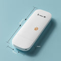 Portable WiFi Router, Wireless Mobile Hotspot Device, White, LED Signal Indicator