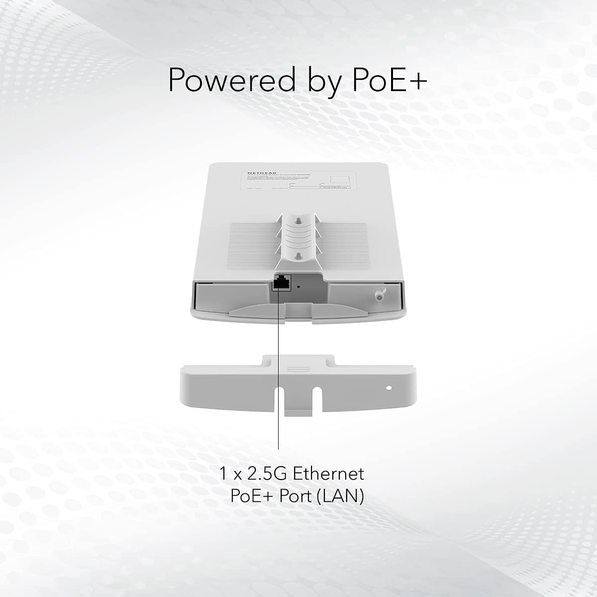 NETGEAR WAX610Y Wi-Fi 6 Outdoor Access Point | Up to 200 Devices | Dual Band | Insight Cloud Management | Cloud Care's 3 Year Warranty SupportPlus Included