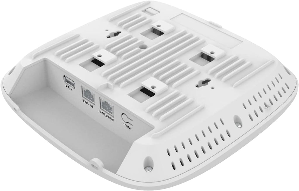Cambium Networks XE3-4 Indoor Tri-Radio Wi-Fi 6/6E Access Point - 802.11ax 2x2/4x4 5GHz/6 GHz, Omnidirectional Antenna, 2.5 GbE + 1 GbE Ethernet, Cloud MGMT, 6.6 Gbps Data Rate, High Capacity (CA)