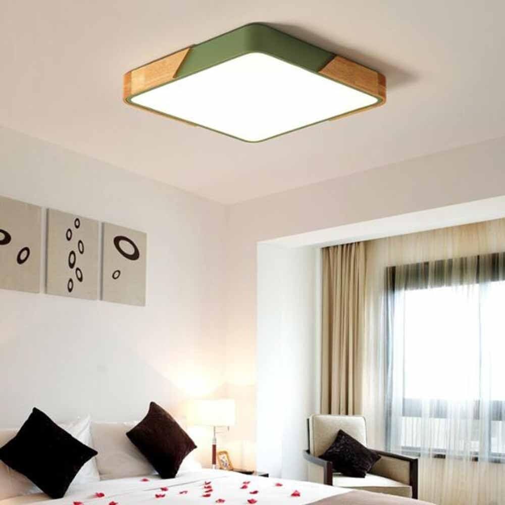Chinese Style LED Ceiling Lamp Three-Color Dimming Slim Design Ceiling Light Panel Thin Flat Modern Ceiling Light Fixture for Living Room Bedroom Dining Room Kitchen Study Room Corridor(60cm)