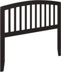 AFI, Richmond Slatted Full Solid Wood Headboard, Espresso