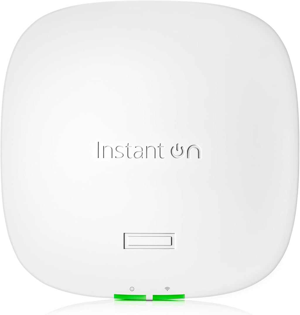 HPE Networking Instant On Access Point AP32 2x2 WiFi 6E Indoor Wireless Access Point (3 Pack) | Secure, Tri-Band, Future Ready | Power Source Not Included | US Model (S1T22A-3PACK)