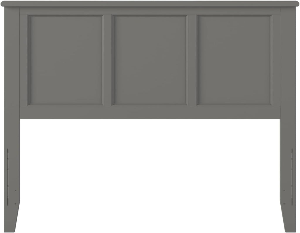 AFI, Madison Full Solid Wood Panel Headboard, Grey