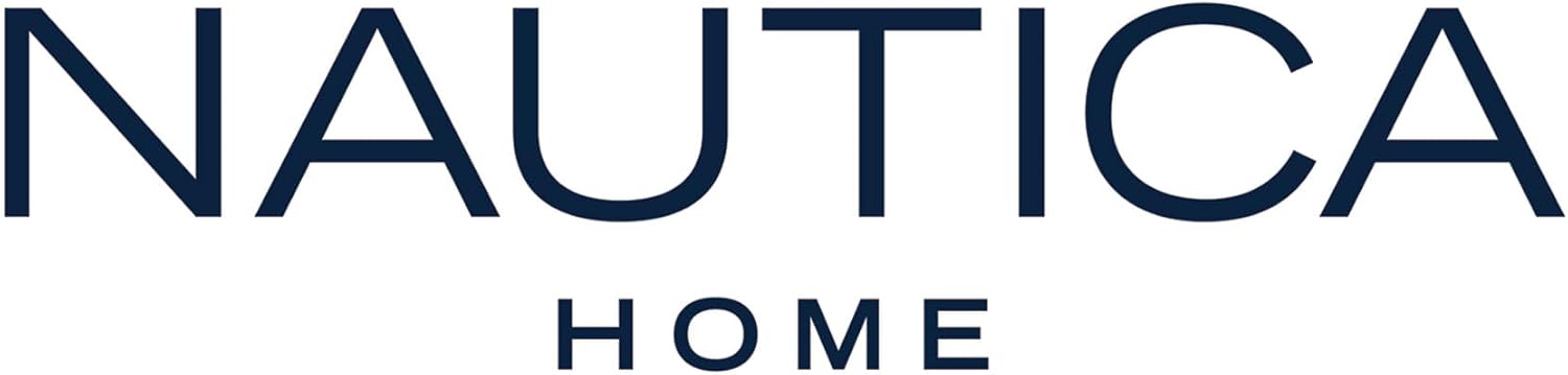 Nautica - Queen Quilt Set, 100% Cotton Bedding with Matching Shams, Reversible Stripe and Anchor Design, Lightweight for Year-Round Layering (Jettison Blue)