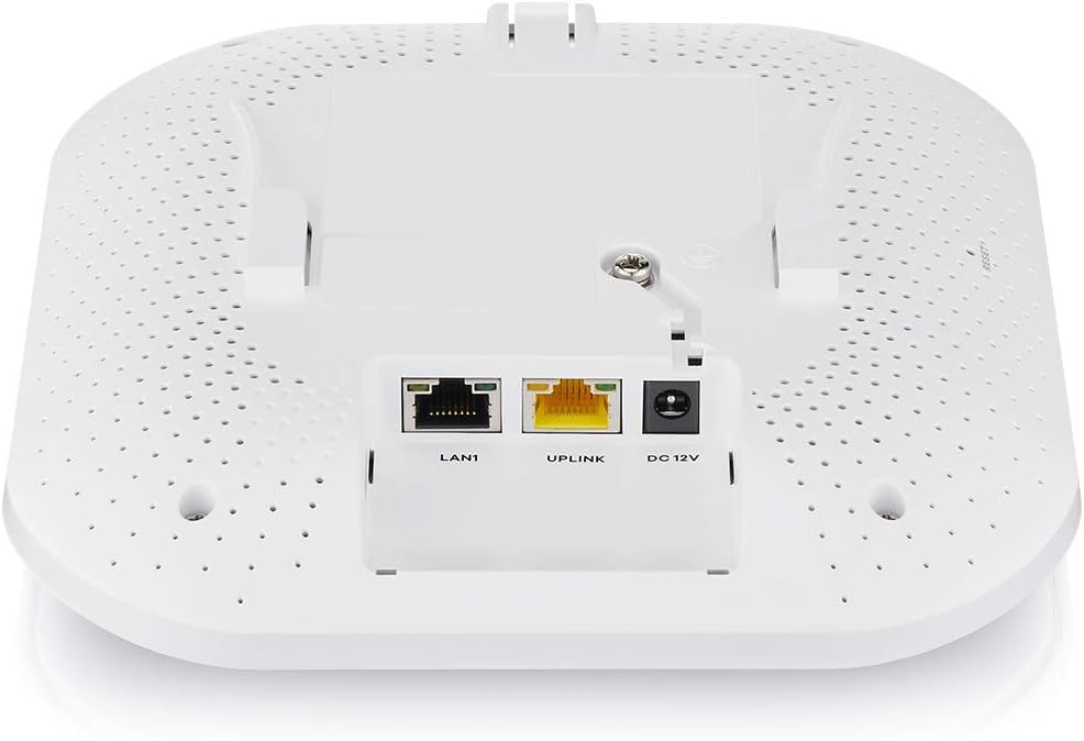 Zyxel True WiFi 6 AX3000 Multi-Gigabit Business Access Point | 2.5G Uplink & 1 GbE Passthrough | Mesh, Seamless Roaming, Captive Portal | Hybrid Cloud | POE+ Support | AC Adapter Included | NWA210AX