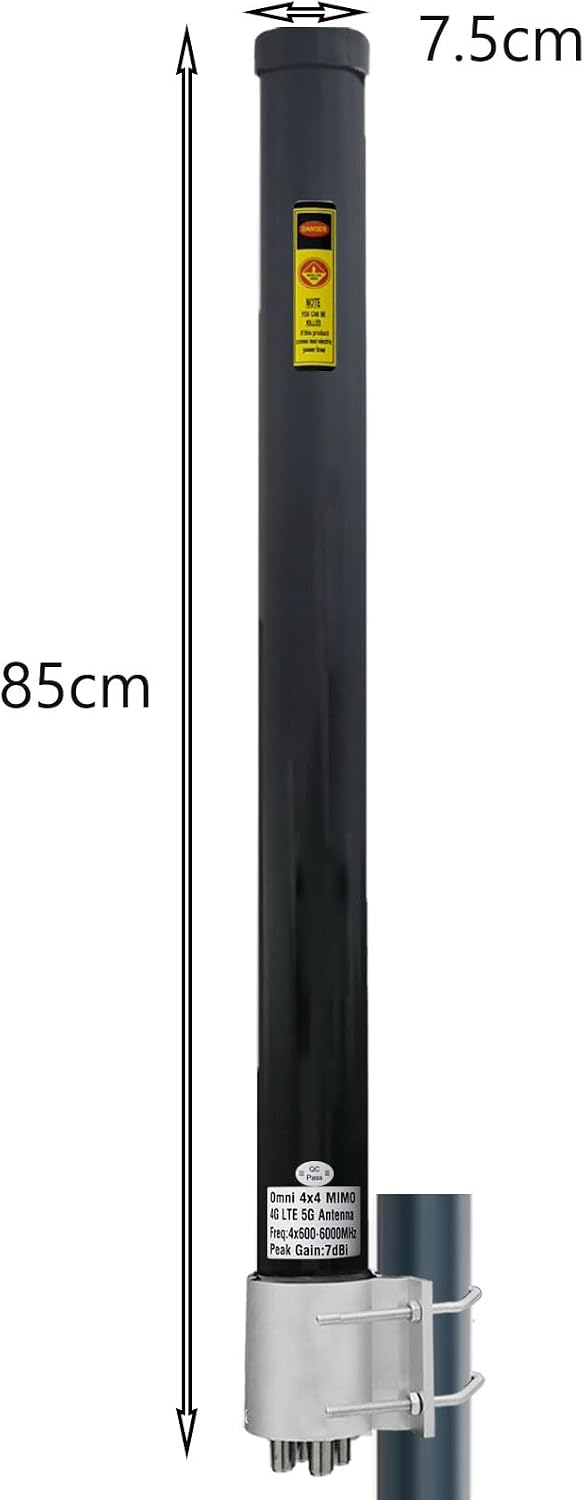 SignalPlus TMobile 4x4 MIMO Omni Antenna 5G, Outdoor 4G LTE MIMO 4x4 Antennas for 4G/5G Routers, Verizon, AT&T, Homes and RV