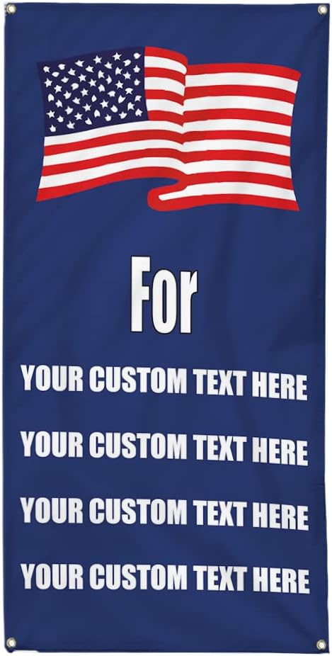 Custom Vertical Vinyl Banner Multiple Sizes For Student Council Elect Vote Election Political Outdoor Weatherproof Industrial Yard Signs 10 Grommets 144x60Inches