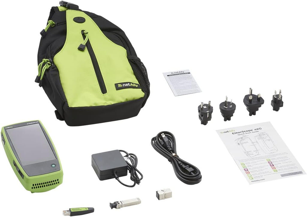 NetAlly EXG-300 EtherScope nXG 300 Ethernet Network Tester & Wi-Fi 6 & 7 Diagnostics Tool