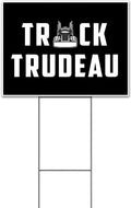 Truck Trudeau (18' x 24') Yard Sign, Quantity Discounts, Multi-Packs, Includes Metal Step Stake, Bandit, Lawn Sign, Advertising, USA | Trump, Republican, Political, Politics, Truck