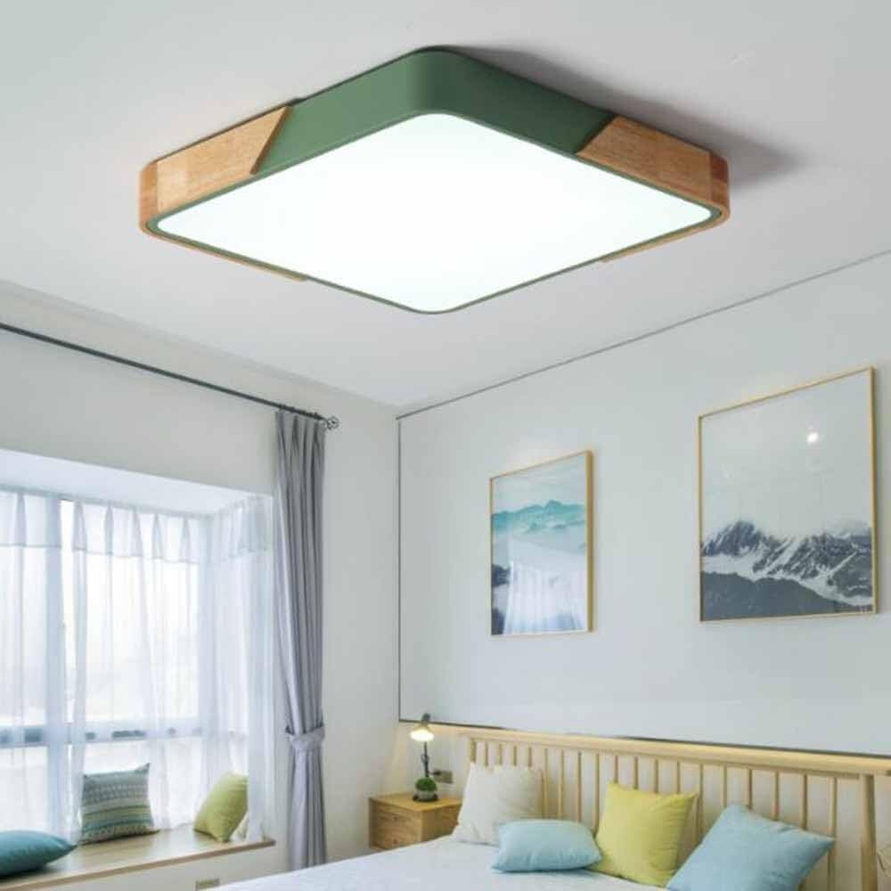 Chinese Style LED Ceiling Lamp Three-Color Dimming Slim Design Ceiling Light Panel Thin Flat Modern Ceiling Light Fixture for Living Room Bedroom Dining Room Kitchen Study Room Corridor(60cm)
