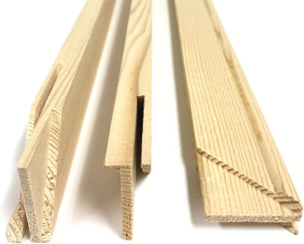 Canvas Stretcher Bars 28' 50 PK 0.75' Canvas Stretcher Frames, Extra Large Stretcher Bars for Canvas Paintings,Prints. Solid Wood Frame for Canvas Stretching Custom Size 6-84', Quality Kiln Dried Pine