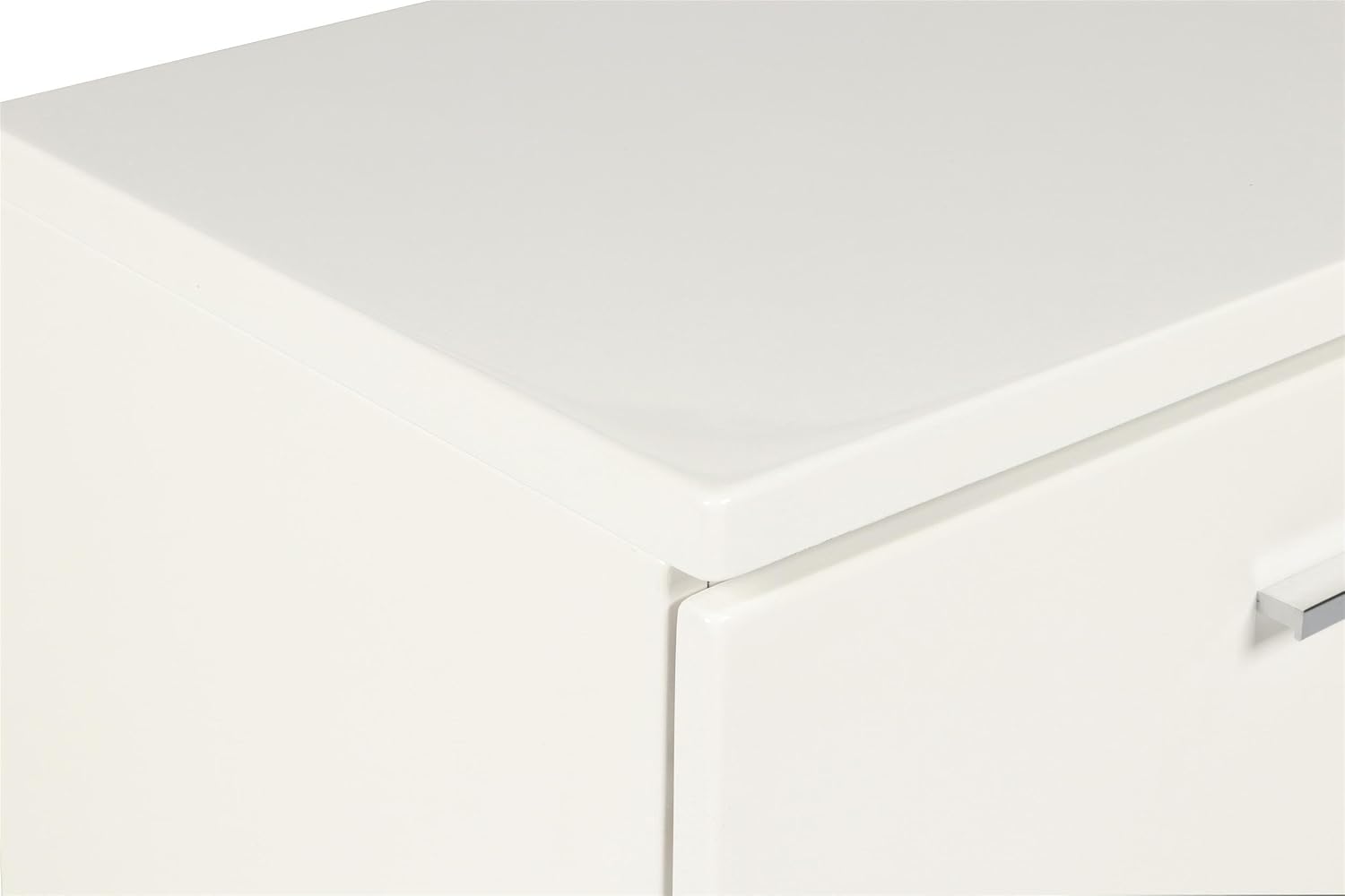 New Classic Furniture Sapphire Wood 2-Drawer Nightstand, White