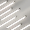 8 Packs 4FT LED Batten Light, Ultra-Thin Slim Ceiling Surface Mounted Light, 40W, 4000K, IP20, LED Ceiling Lamp for Garage, Shop, Hallway, Office, Market
