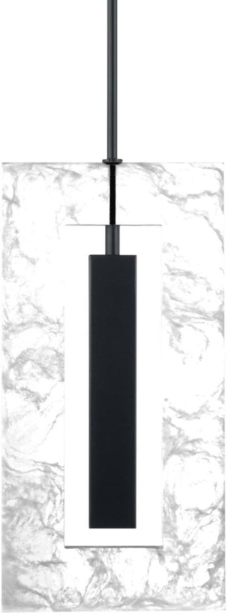 Modern Forms PD-28216-BK Cambria - 16W 1 LED Mini Pendant in Modern Style-16 Inches Tall and 1.25 Inches Wide