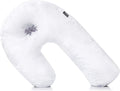 DMI Side Sleeper Pillow and Body Pillow, Pregnancy Pillow with Contoured Support for Neck, Back, Hip, Joint Pain and Sciatica Relief with Removable Washable Cover, Firm, Full Body Pillow (Pack of 9)