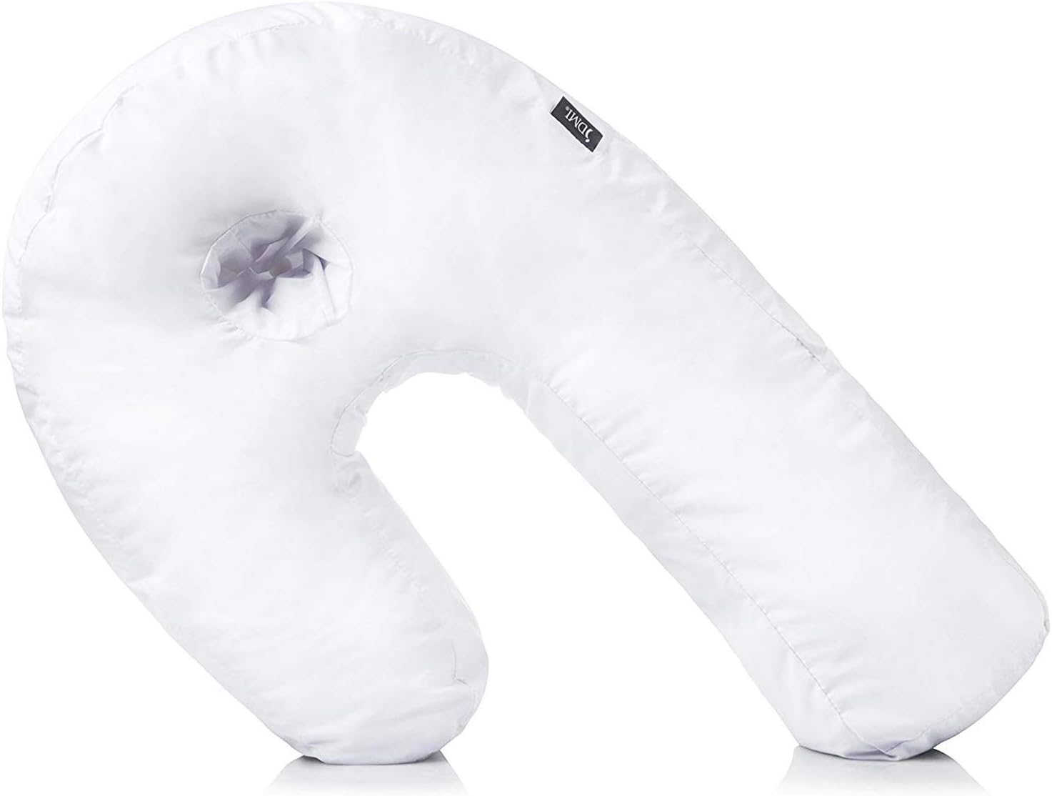 DMI Side Sleeper Pillow and Body Pillow, Pregnancy Pillow with Contoured Support for Neck, Back, Hip, Joint Pain and Sciatica Relief with Removable Washable Cover, Firm, Full Body Pillow (Pack of 9)