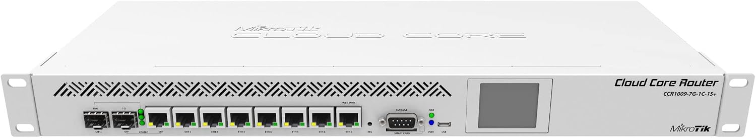 MikroTik Cloud Core Router CCR1009-7G-1C-1S+