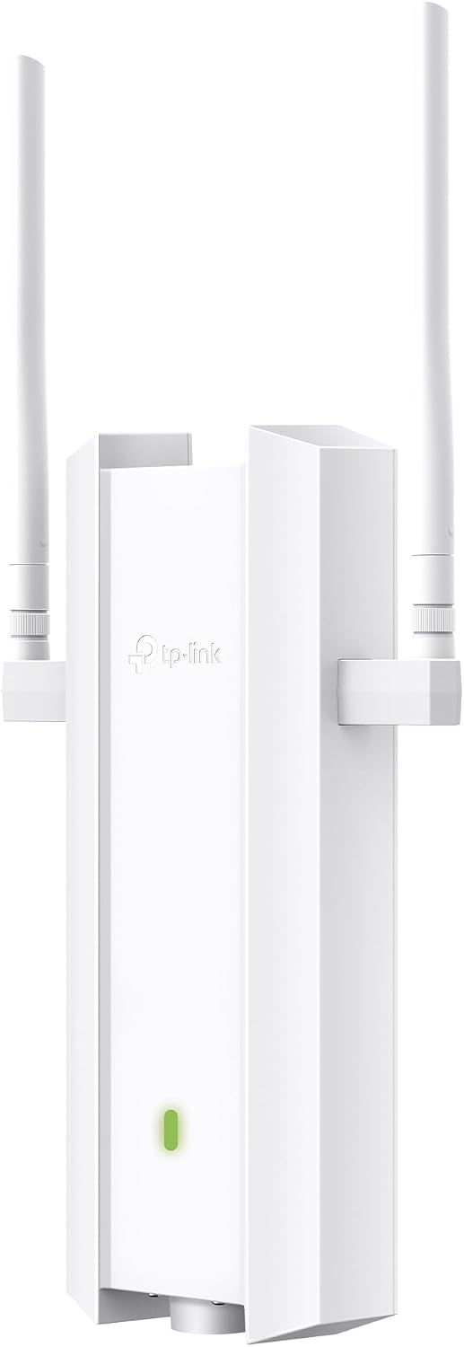 TP-Link Omada Long Range Outdoor Access Point - WiFi Extender Universal Compatible, WiFi 6 AX1800 High Density, Up to 3,500 sq.ft, IP68 Weatherproof, PoE Powered(EAP625-Outdoor HD)