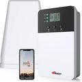 HiBoost Cell Phone Booster for Verizon, AT&T, and T Mobile-Cell Signal Booster for Home Cover Up to 4000 sq ft, Boost 4G 5G LTE on Brand 2/4/5/12/13/17, All U.S. Carriers and FCC Approved